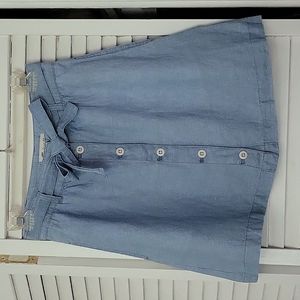 Madewell Chambray Skirt w/Pockets sz. 0